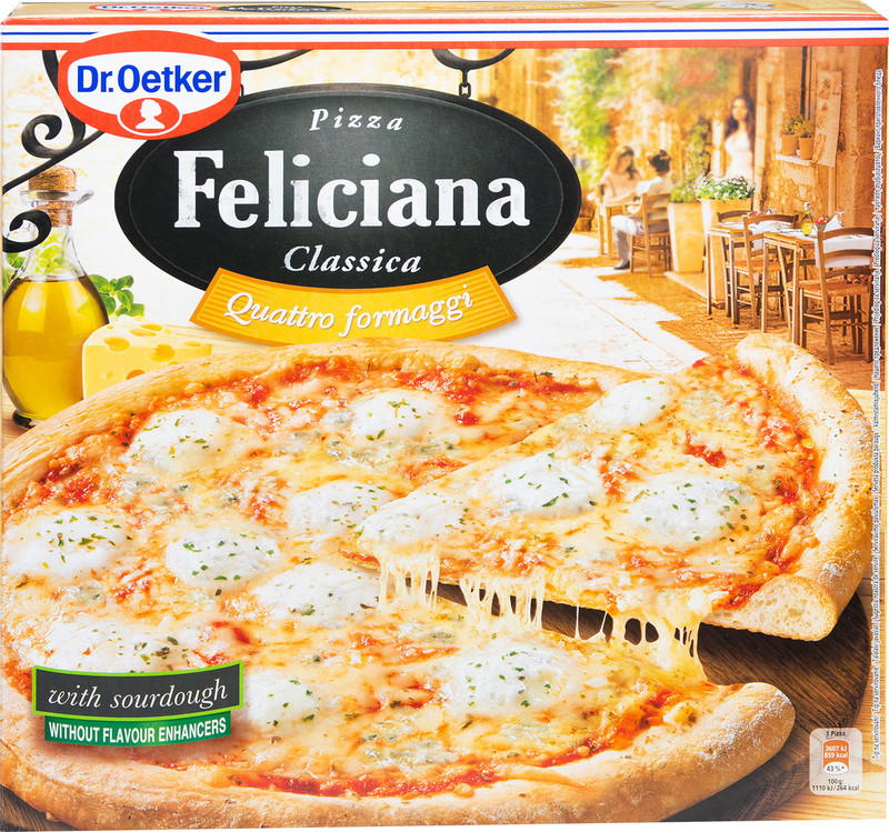 Пицца Dr.Oetker Feliciana 4 сыра, 325г — фото 3