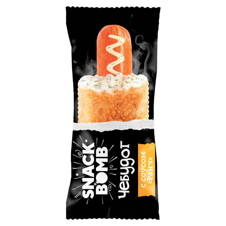Чебудог Snack Bomb с соусом Ранч, 90г — фото 1