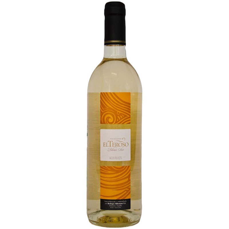 Вино El Teroso белое полусладкое 11%, 750мл
