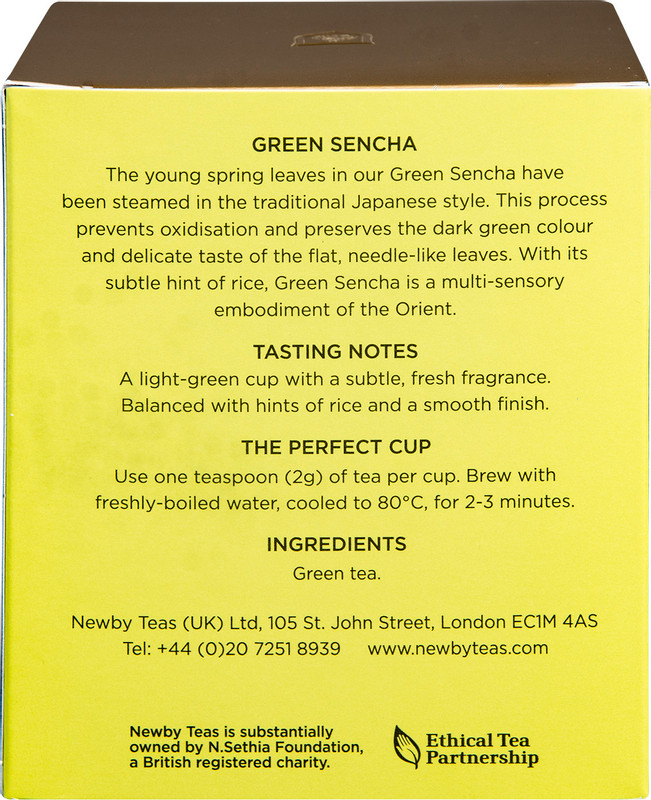 Чай Newby Green Sencha зелёный, 100г — фото 2