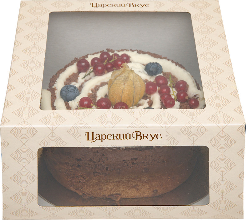 Торт Царский Вкус Сырно-бисквитный, 600г — фото 1