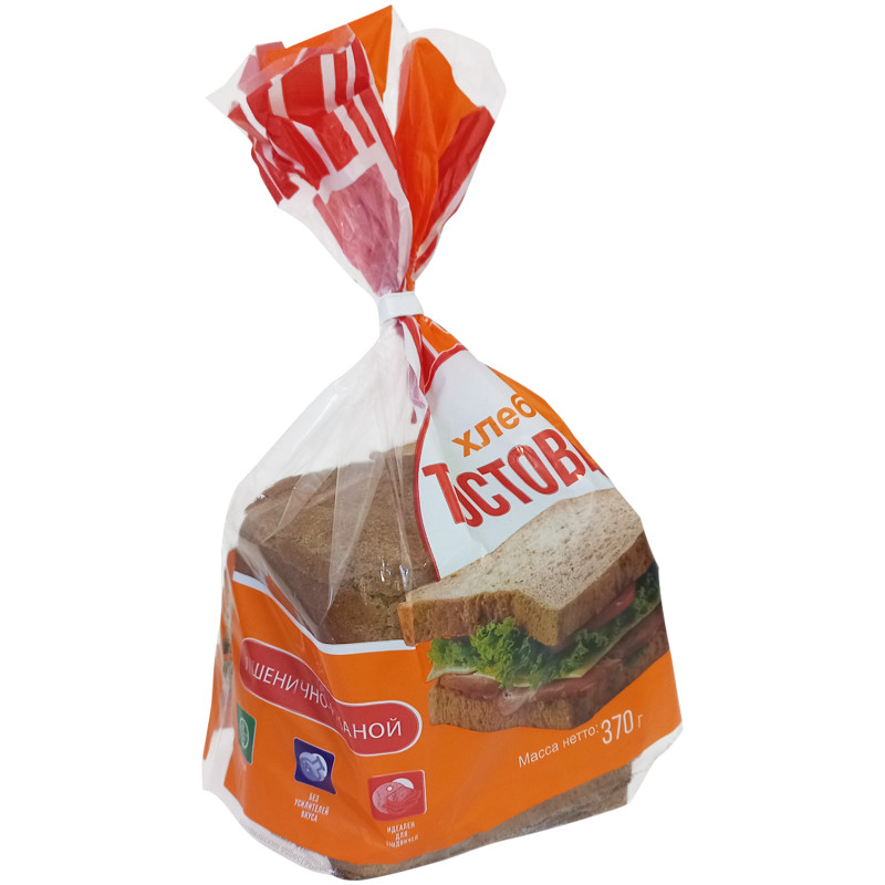 Хлеб Алтын Табы Тостовый пшенично-ржаной, 370г — фото 1
