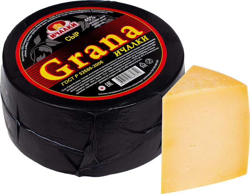 Сыр Ичалки Грана 45% — фото 5