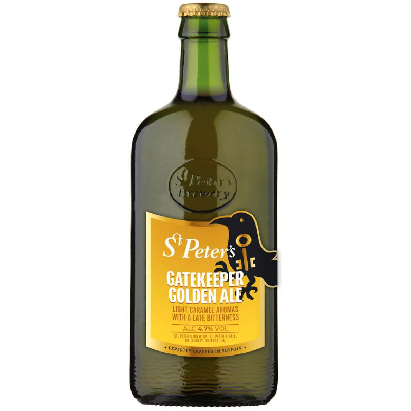 Пиво St. Peter's Golden Ale светлое фильтрованное 4.7%, 500мл