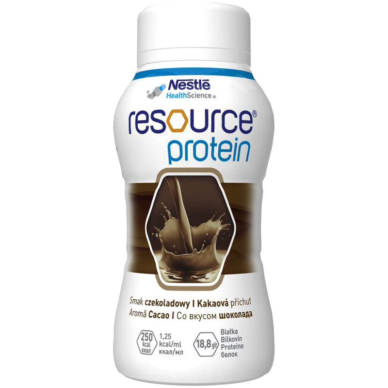 Молочная смесь Nestle Resource Protein шоколад, 200мл