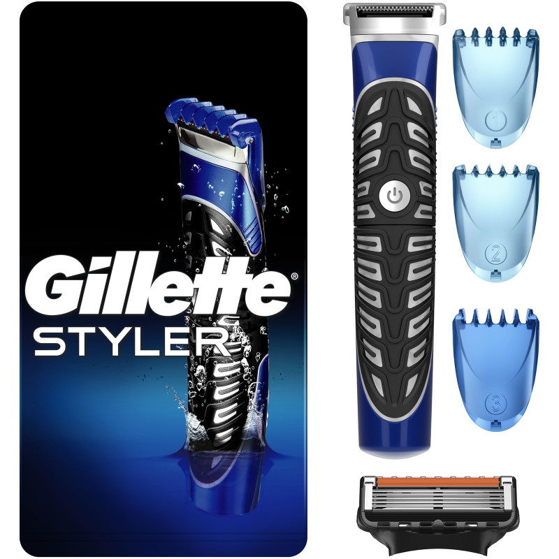 Бритва Gillette Fusion Proglide Styler со сменной кассетой + 3 насадки — фото 1