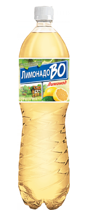 Напиток безалкогольный ЛимонадоВО Лимонад газированный, 1.5л