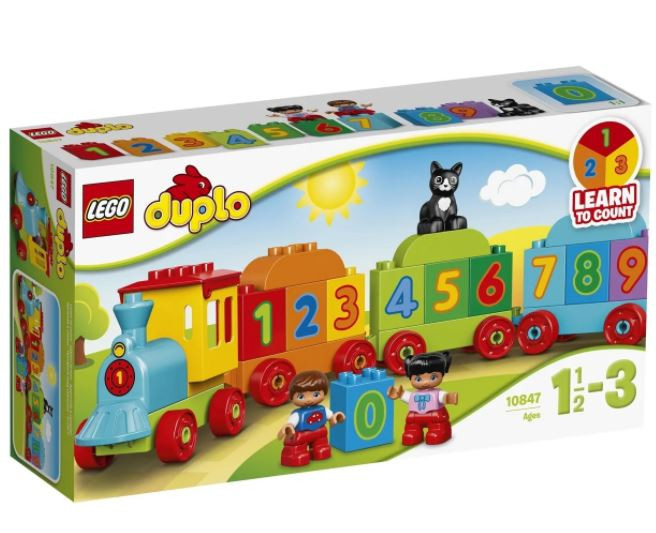 Конструктор Lego Считай и играй поезд 10847