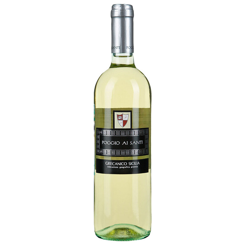Вино Poggio Ai Santi Греканико Сицилия белое сухое 12%, 750мл