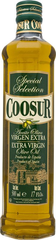 Масло оливковое Coosur нерафинированное, 500мл
