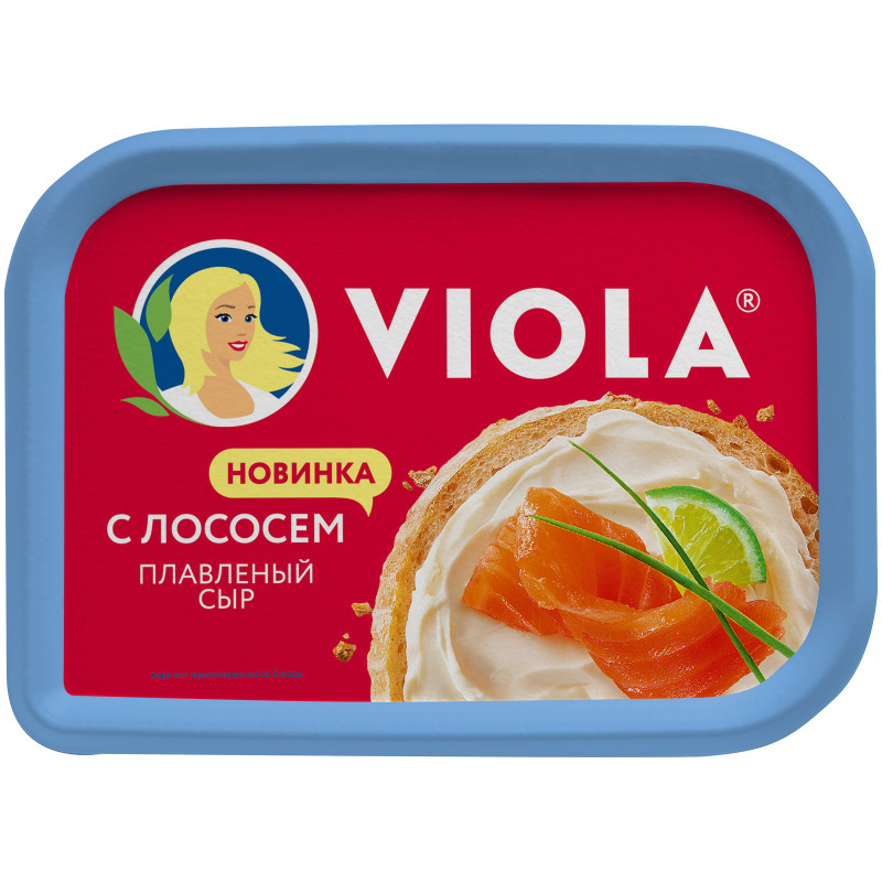 Сыр Viola Виола плавленый с лососем 35%, 400г — фото 3