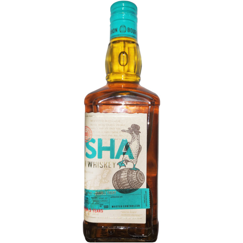 Виски Olusha Bourbon зерновой 40%, 500мл — фото 2
