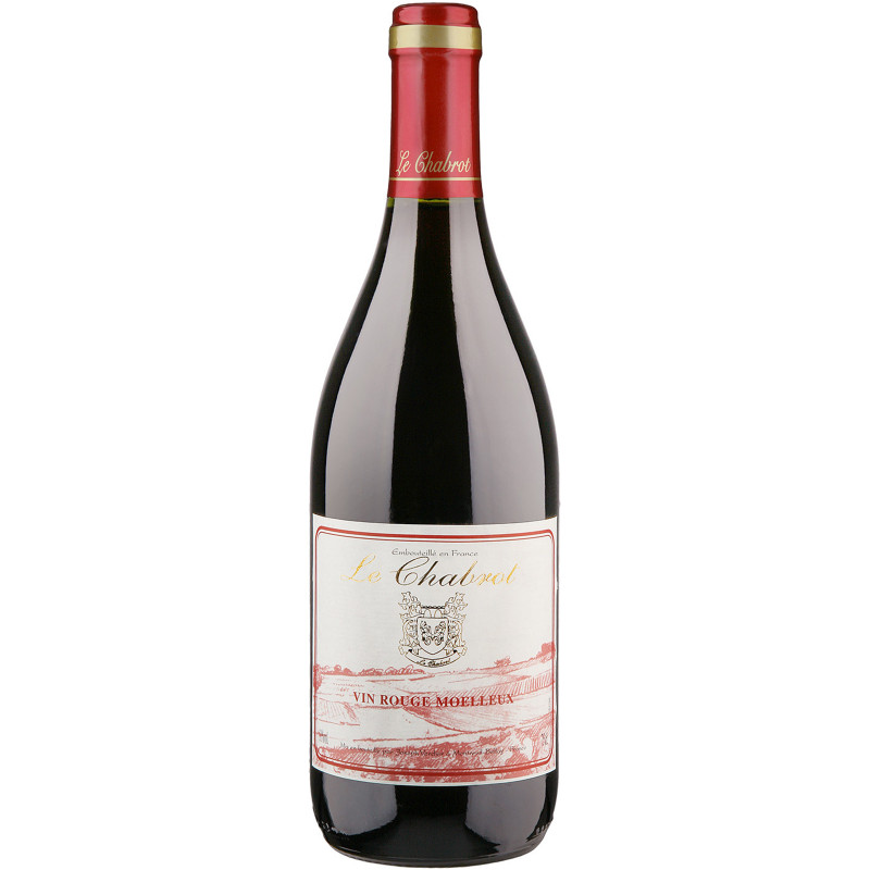 Вино Joseph Verdier Le Chabrot красное полусладкое 11%, 750мл
