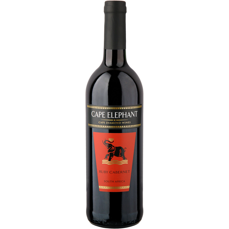 Вино Cape Elephant Руби Каберне красное сухое 13.1-15%, 750мл