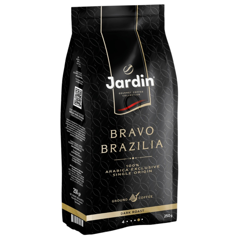 Кофе Jardin Bravo Brazilia молотый, 250г — фото 2