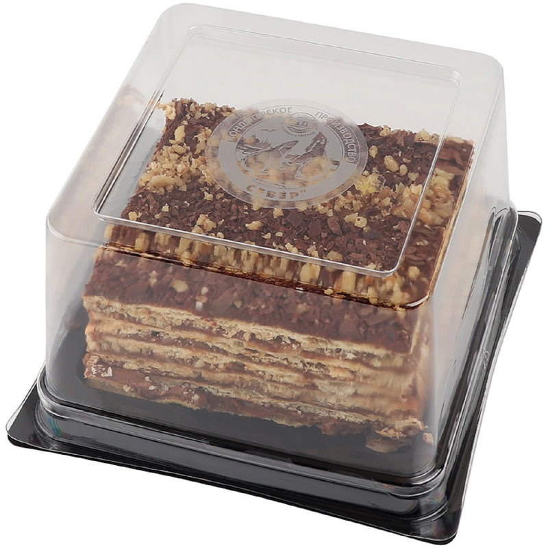 Торт Север-Метрополь Микадо с шоколадом и грецкими орехами, 250г — фото 1