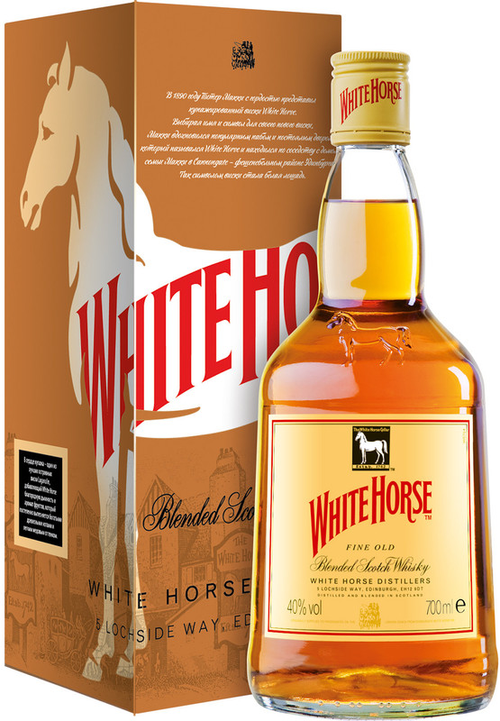 Виски White Horse купажированный, 0.7л