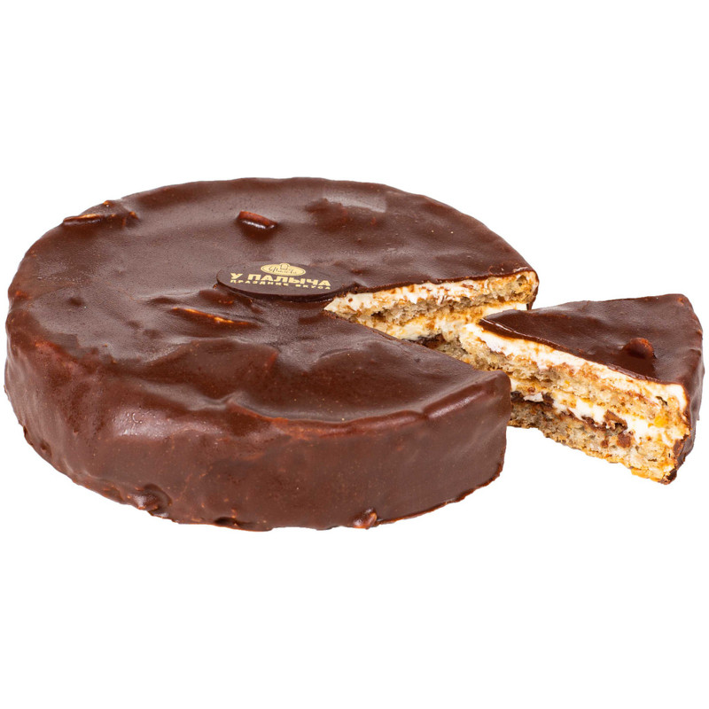 Торт У Палыча с миндалем и темным шоколадом замороженный, 400г — фото 2