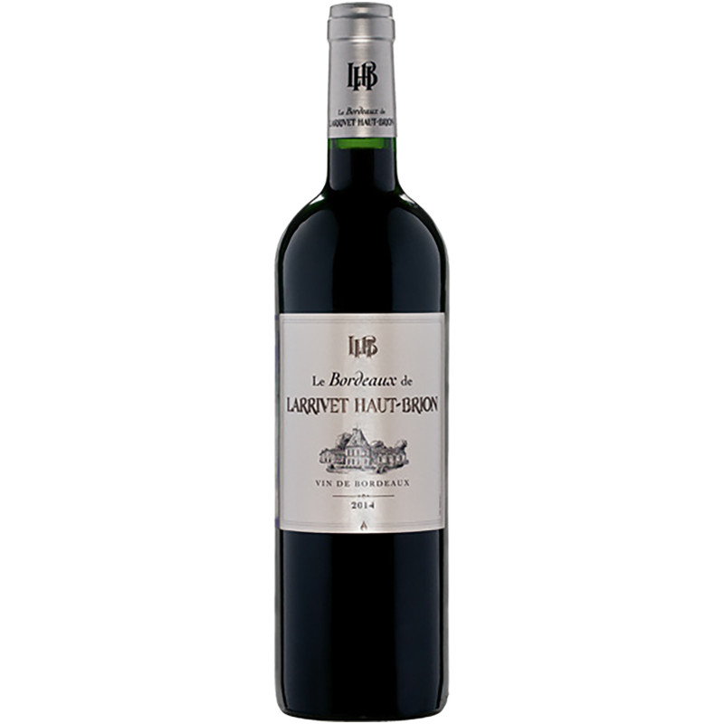 Вино Le Bordeaux de Larrivet Haut-Brion Бордо красное сухое 9-15%, 750мл