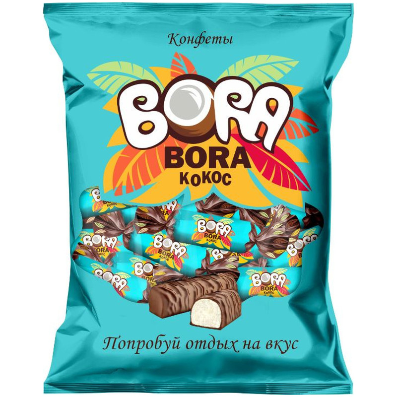 Конфеты Bora-Bora Кокос, 200г