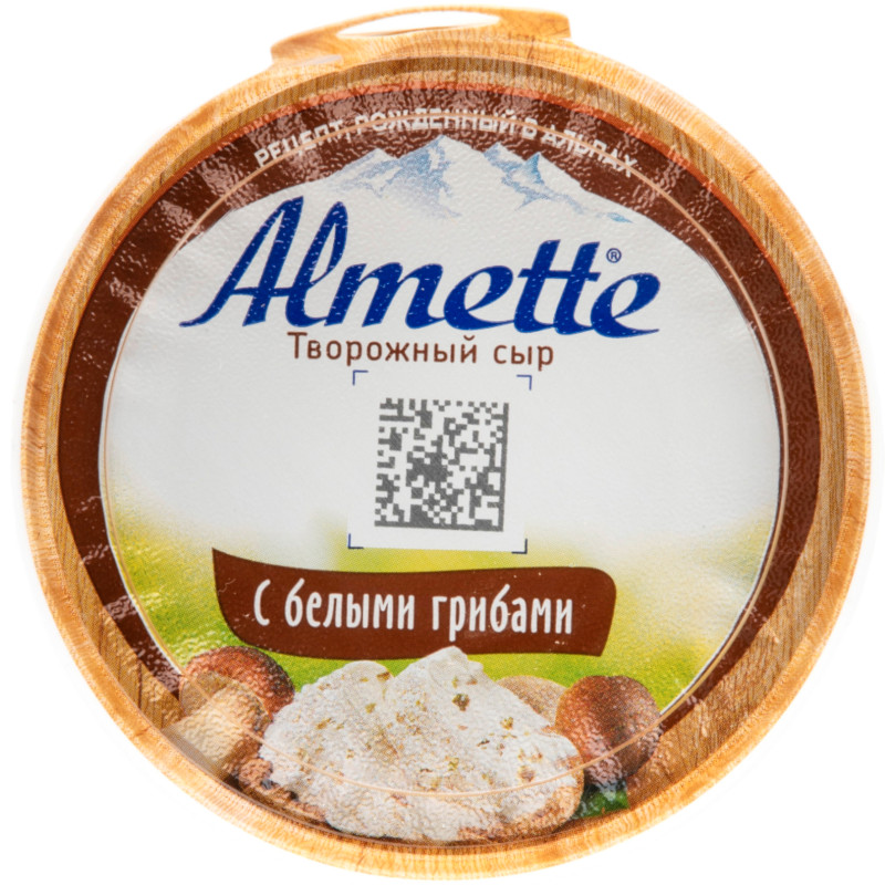 Сыр творожный Almette С белыми грибами 60%, 150г — фото 4