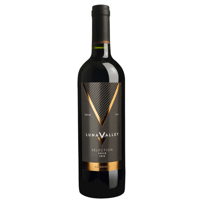 Вино Luna Valley Selection Carmenere красное сухое, 0.75л