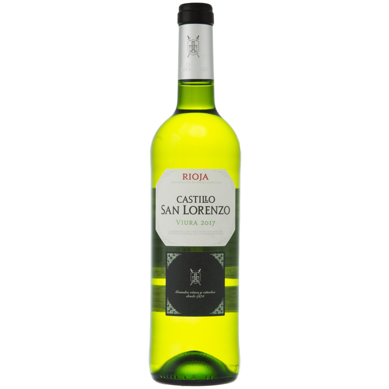 Вино Castillo San Lorenzo Viura белое сухое 12%, 750мл