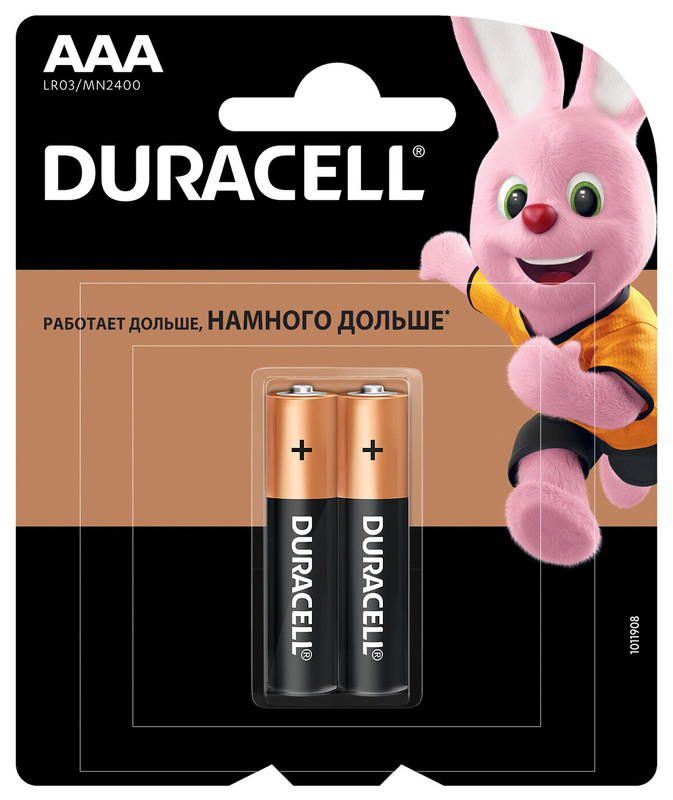 Батарейки Duracell Basic Plus AAF Plus, 2шт