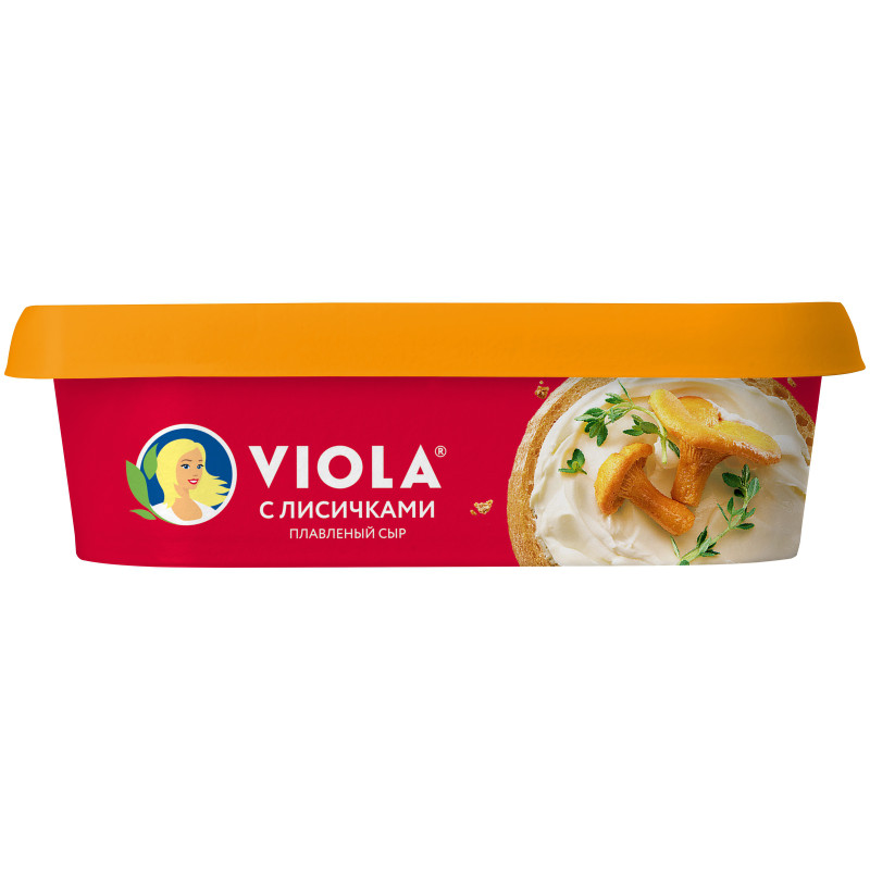 Сыр плавленый Viola с лисичками 50%, 200г — фото 1