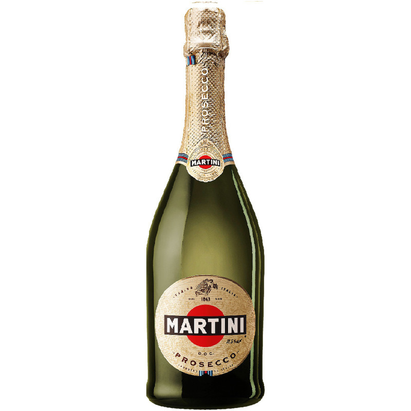 Вино игристое Martini Просекко белое сухое 11.5%, 187мл