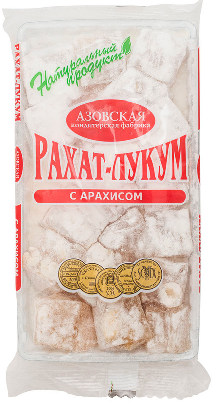 Рахат-лукум Азовская КФ с арахисом, 300г — фото 3