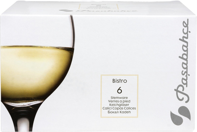 Набор бокалов Pasabahce Bistro для белого вина, 6х165мл — фото 2