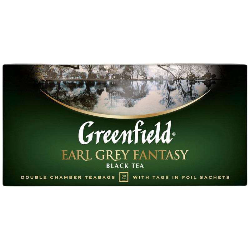 Чай Greenfield Earl Grey Fantasy чёрный в пакетиках, 25х2г — фото 4