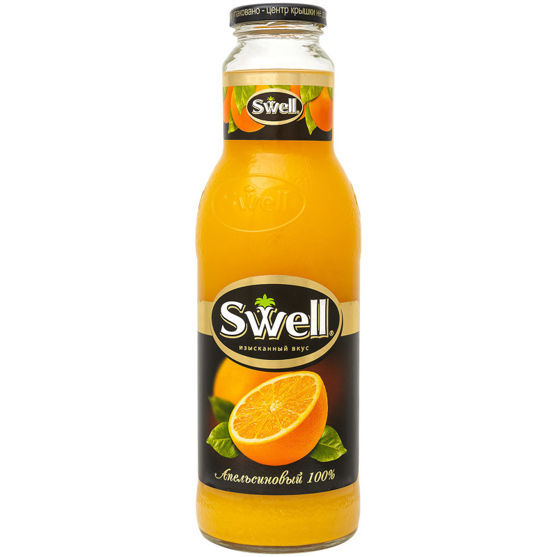 Сок Swell апельсиновый с мякотью, 750мл