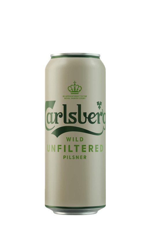 Пиво Carlsberg Вайлд нефильтрованное светлое 4.5%, 450мл