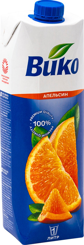 Сок Вико апельсиновый, 1л — фото 4