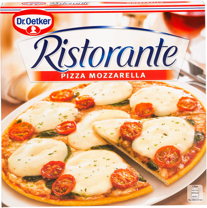 Пицца Dr.Oetker Ristorante моцарелла, 335г — фото 2