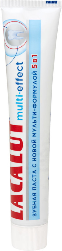 Зубная паста Lacalut Мульти эффект 5в1, 75мл — фото 3