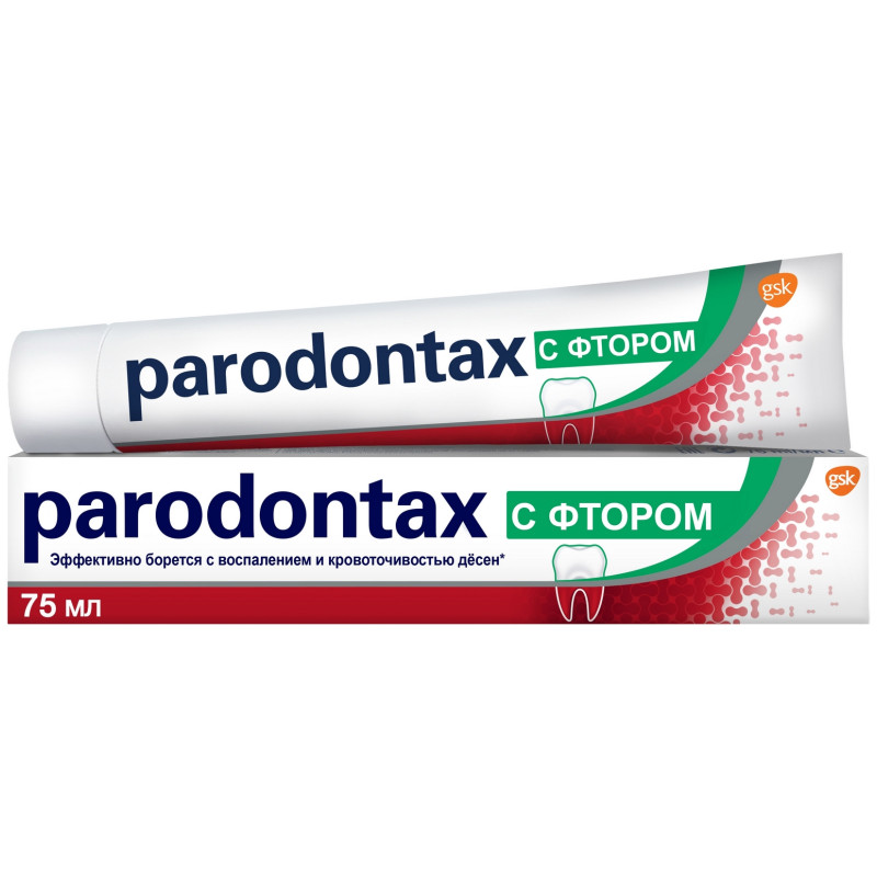 Зубная паста Parodontax с фтором, 75мл