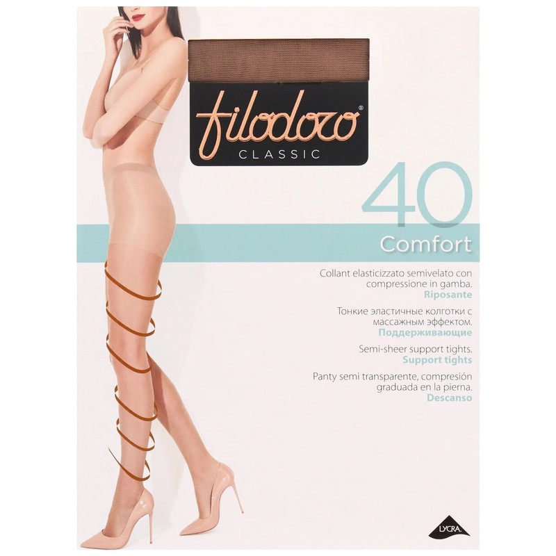Колготки Filodoro Classic Comfort 40 Glace р.4