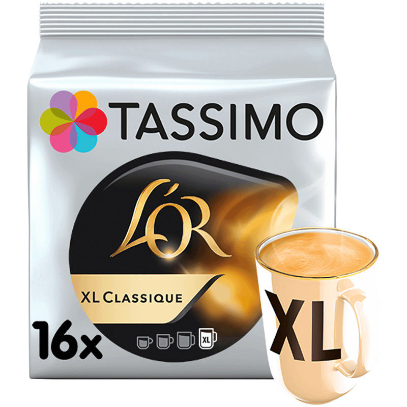 Кофе Tassimo L'or Xl Классик натуральный жареный молотый, 16х8.5г — фото 3