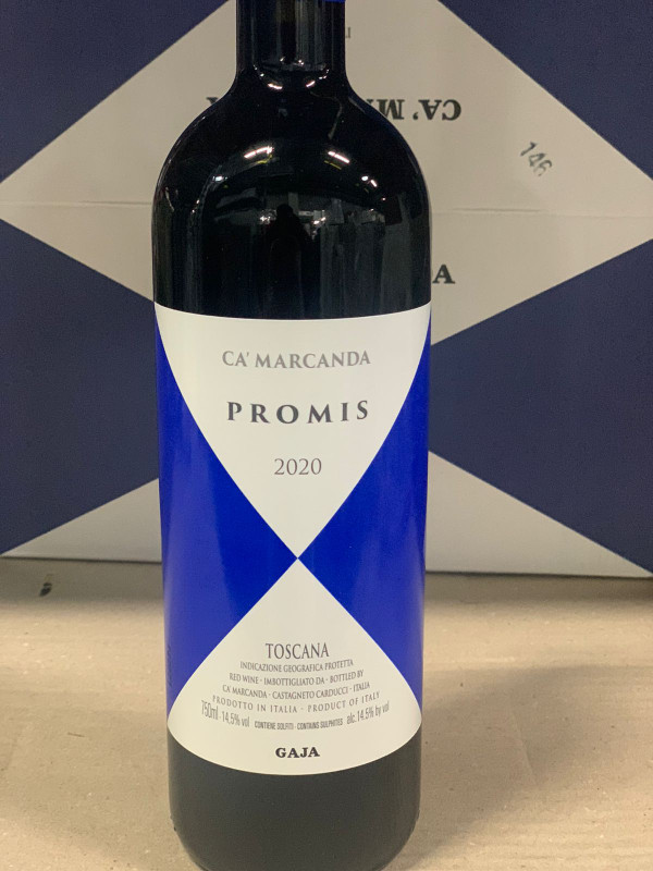 Вино Ca'Marcanda Gaja Toskana Promis красное сухое 13.5%, 750мл — фото 3