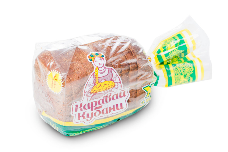 Хлеб Каравай Кубани Пряный ржано-пшеничный формовой нарезка, 350г