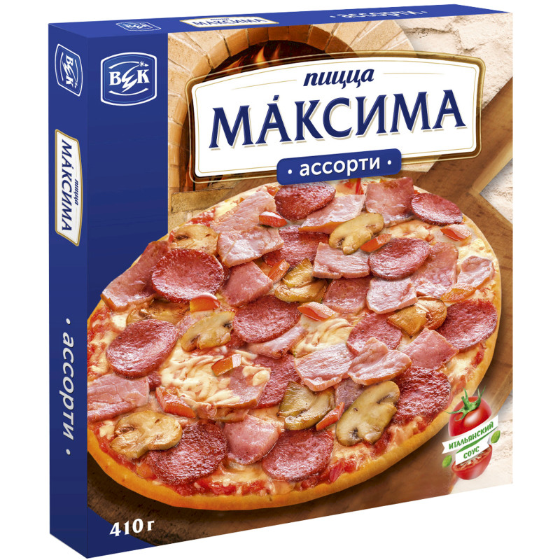 Пицца Максима ассорти, 410г