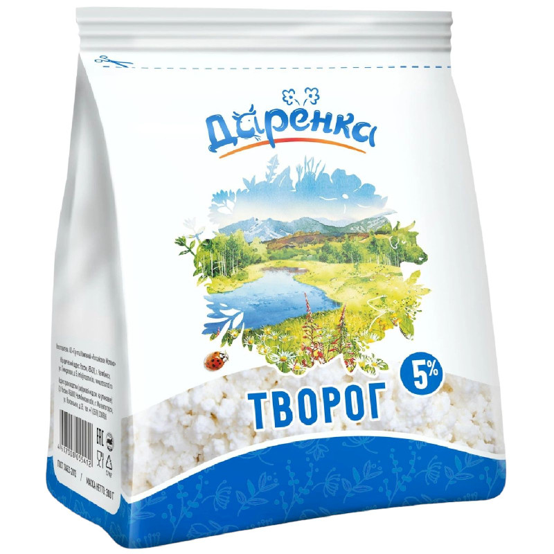 Творог Даренка 5%, 300г