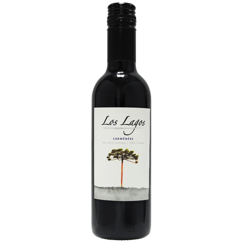 Вино Los Lagos Карменер красное сухое 13.5%, 375мл