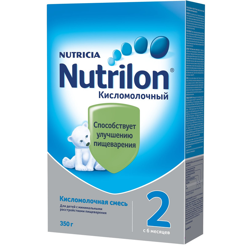 Смесь Nutrilon 2 кисломолочная сухая с 6 месяцев, 350г — фото 1