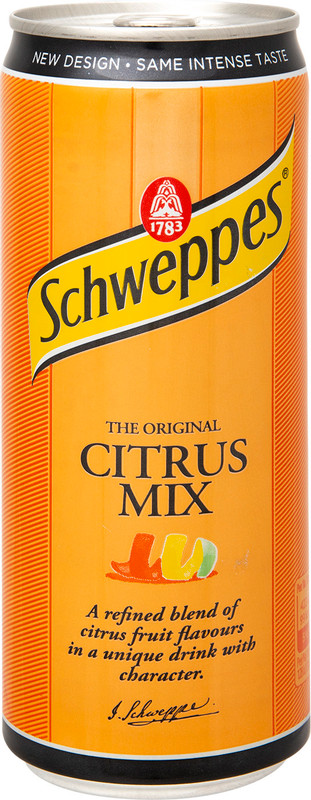 Напиток безалкогольный Schweppes Цитрус микс газированный, 330мл
