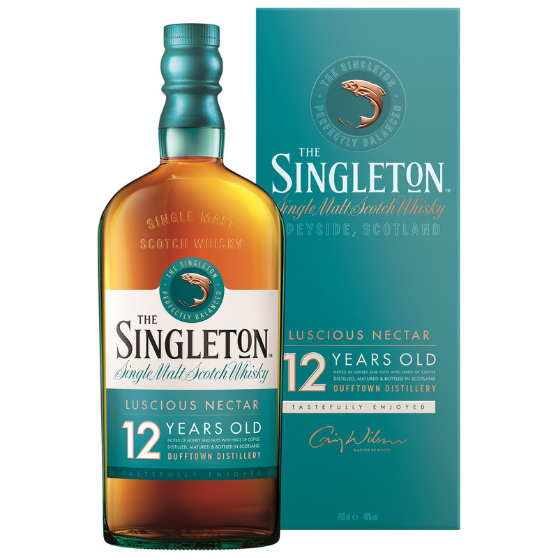 Виски The Singleton of Dufftown 12 лет односолодовый, 700мл — фото 1