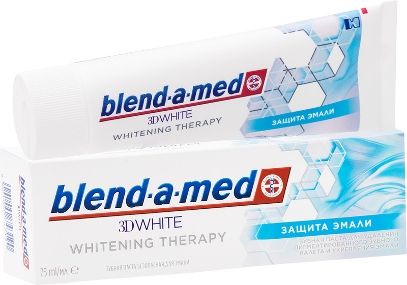 Зубная паста Blend-a-med 3D White защита эмали, 75мл — фото 6